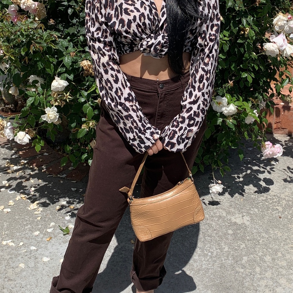 Tommy Hilfiger Croc Shoulder Bag